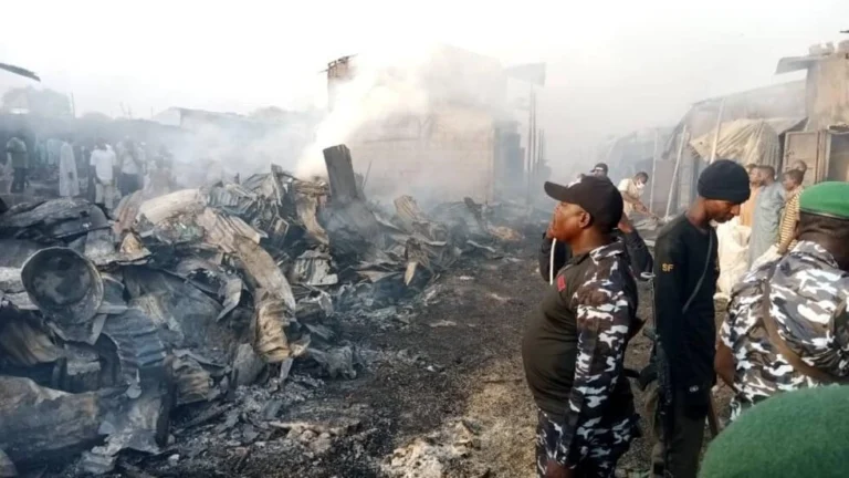 Gobara ta kone dukiyar biliyoyin Naira a kasuwannin Borno