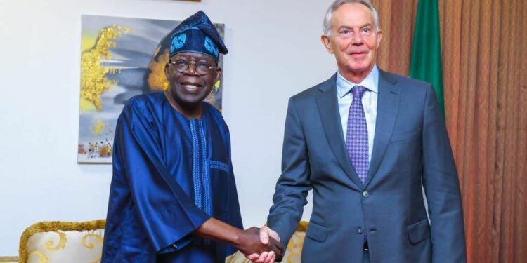 Tony Blair ya ziyarci Tinubu a Abuja