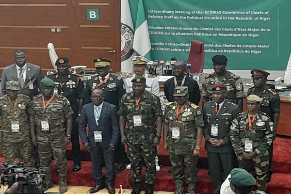 Shugabannin tsaro 10 na ECOWAS sun gana a Abuja