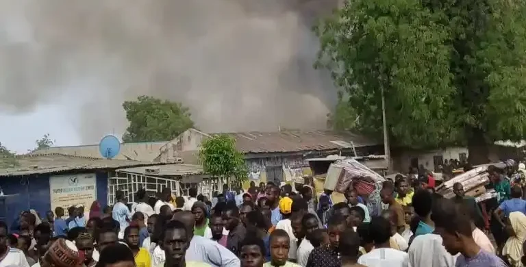 Gobara ta tashi a kasuwar Maiduguri