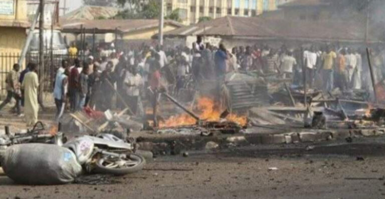 Wata mace ta tayar da Bam a Borno, tare da kashe masu siyan abinci su 24