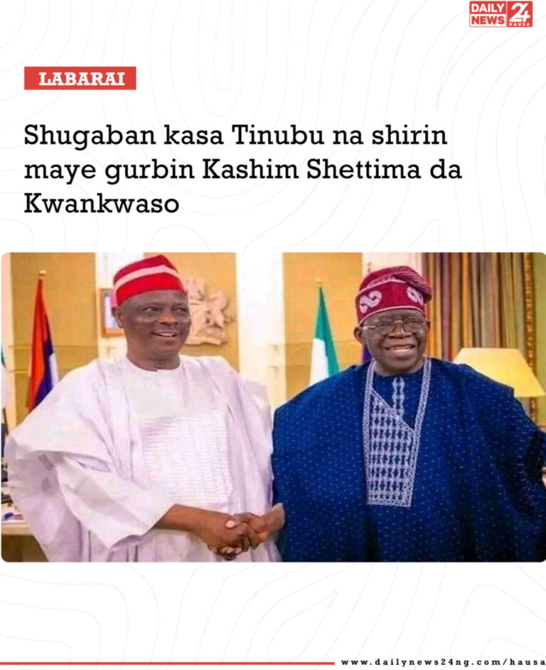 Shugaban ƙasa Tinubu na shirin maye gurbin Kashim Shettima da Kwankwaso