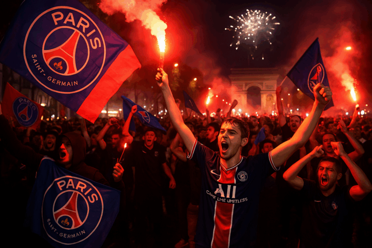 Magoya bayan PSG biyu sun mutu a saboda murnar lashe Champion league
