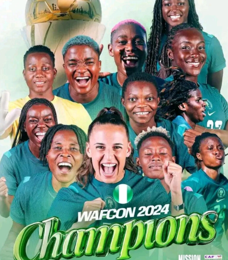 Super Falcons Ta Lashe Gasar WAFCON Karo Na Goma