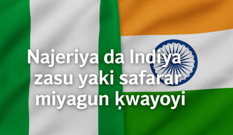 Najeriya da Indiya zasu yaƙi safarar miyagun ƙwayoyi