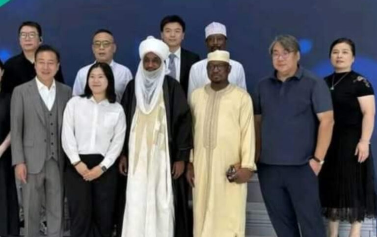 Sarki Sanusi II ya janyo hankalin kamfanonin China don inganta tsaro da lantarki a Kano