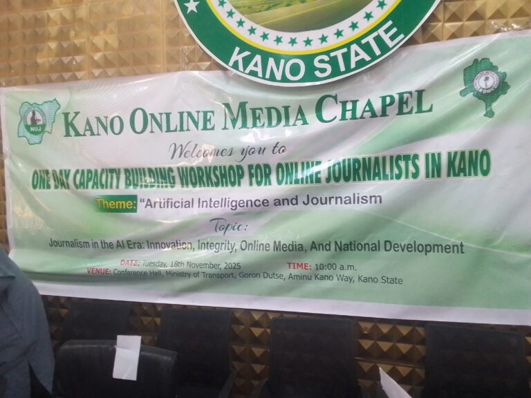 Kungiyar ƴan jarida masu wallafa labarai a yanar gizo ta Kano ta shirya horo kan inganta aikin jarida ta hanyar amfani da fasahar AI