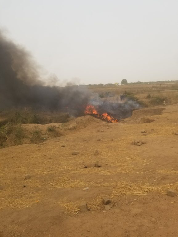 Breaking: Military Aircraft crashes near Abuja airport