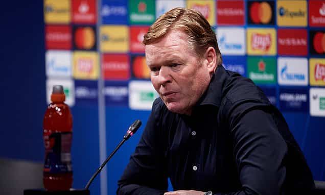 Champions League: PSG gave Barcelona “cold bath of reality” – Ronald Koeman