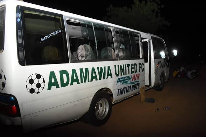 Gunmen attack Adamawa United FC, Kidnap team driver