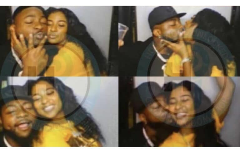 Finally, Davido reacts after photos of him kissing Mya Yafai surfaces online