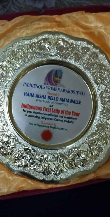 Zamfara First Lady bags Indigenous Women Award