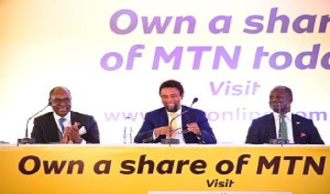 MTN offers 575m shares at N169 per share