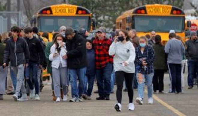 3 students shot dead, 8 people wounded at Michigan high school, suspect arrested