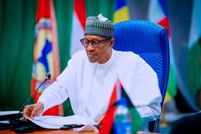 Buhari signs N17.127trn 2022 budget