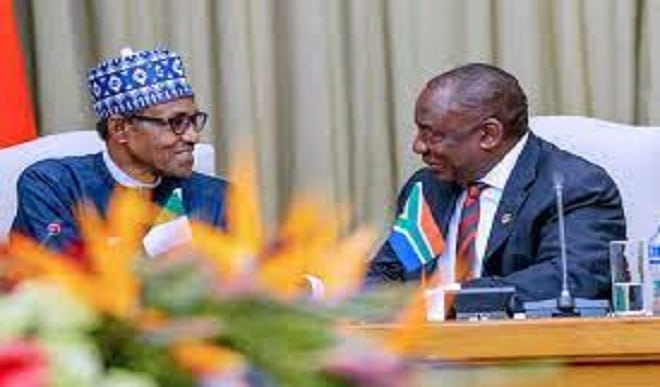 Buhari tasks S/Africa’s Ramaphosa on people-to-people relations instead of unhealthy competition