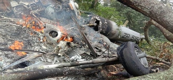 India’s defence chief dies in helicopter crash