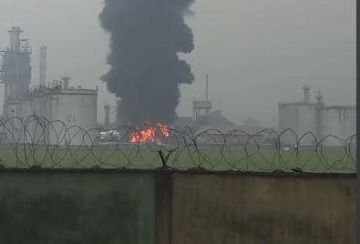 NNPC calls for calm as fire engulf Port Harcourt refinery