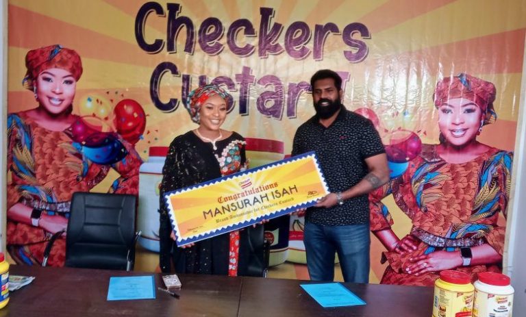 Checkers custard unveils Mansurah Isah as brand ambassador