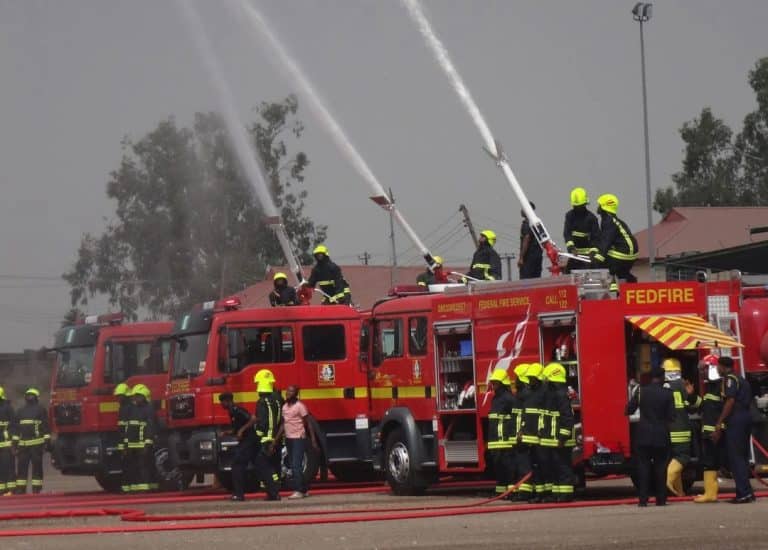 Kano Fire Service saves 7 apartments from inferno