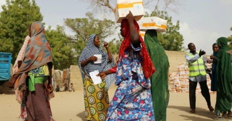 Institution donates food items to Borno IDPs