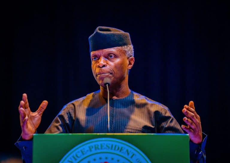 Nations measured by how most vulnerable citizens are treated – Osinbajo