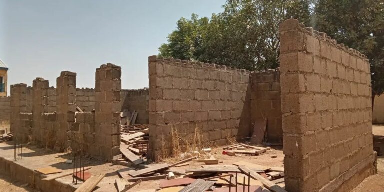 [EXCLUSIVE] Students suffer amidst abandoned, uncompleted constituency project in Kano school