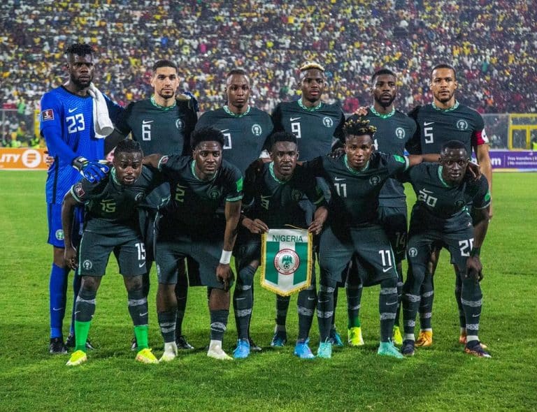 Super Eagles move two places higher in latest FIFA ranking