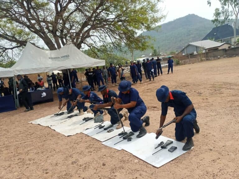 NSCDC trains 100 personnel on arms’ handling in Kogi