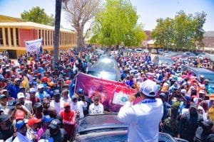 Standstill in Bauchi as youth storm streets for Yahaya Bello