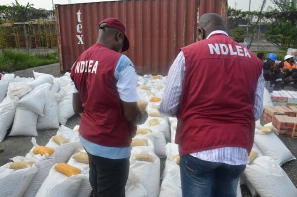 NDLEA intercepts 3m opioid caps at Lagos terminal