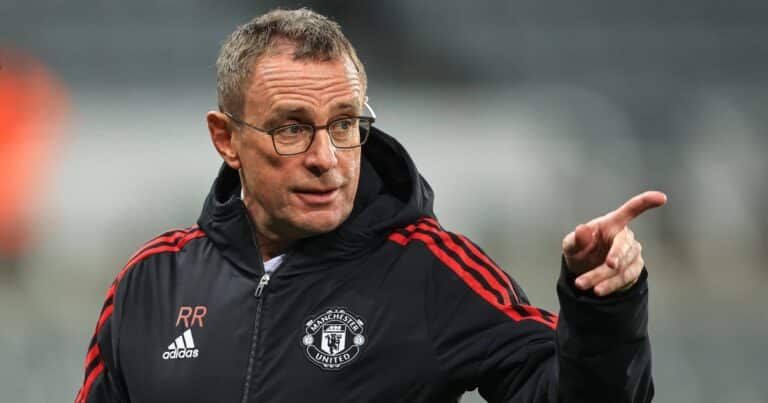 Rangnick thinks Man Utd players have mental problems while facing adversity