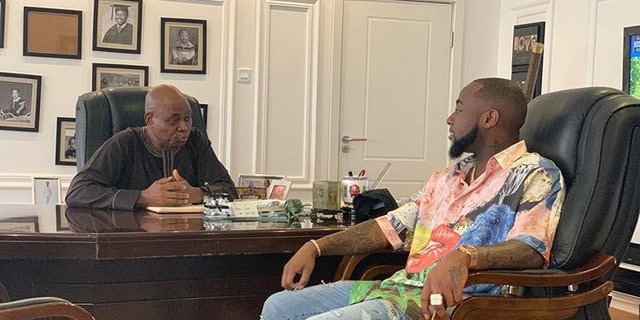 Davido gifted Banana Island property by father