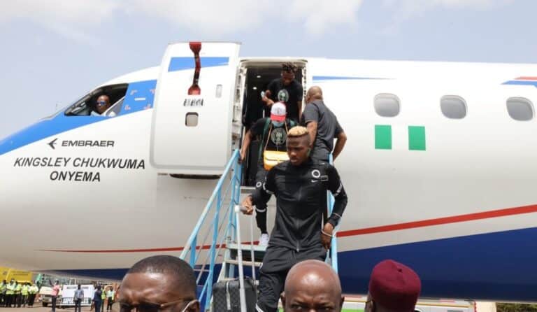 Eagles arrive Kumasi for Ghana W/C qualifier game