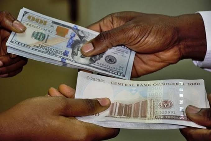 Dollar to Naira exchange rate, March 29