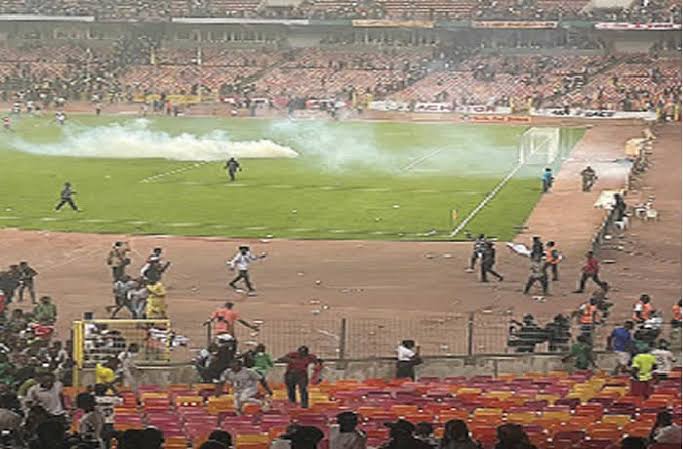 CAF doctor collapses, dies after fans invaded MKO Abiola Stadium