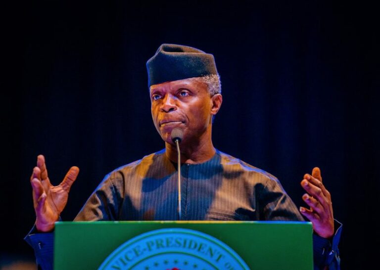 Osinbajo acquaints Buhari of presidential ambition