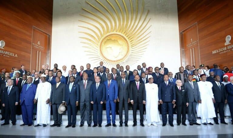 African Union backs ECOWAS response to coup in Niger