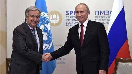 Ukraine: UN chief meets Putin to discuss peace