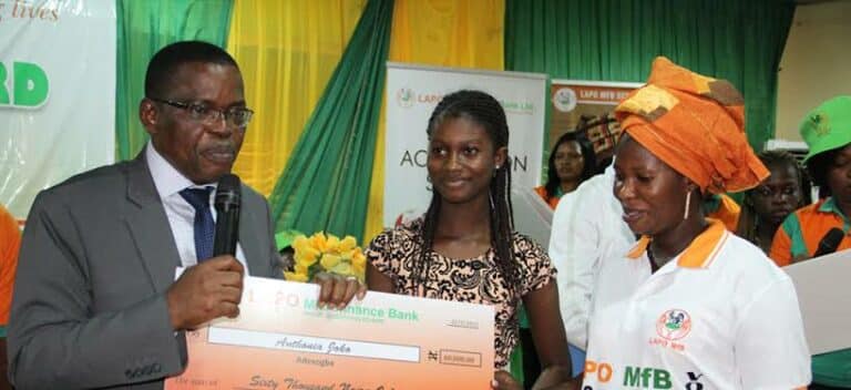 112 LAPO long serving staff get N74m cash reward