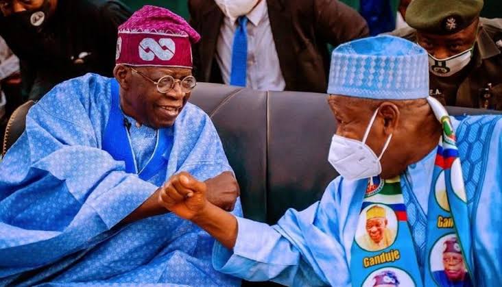 Tinubu reportedly picks Ganduje as running mate – Group claims