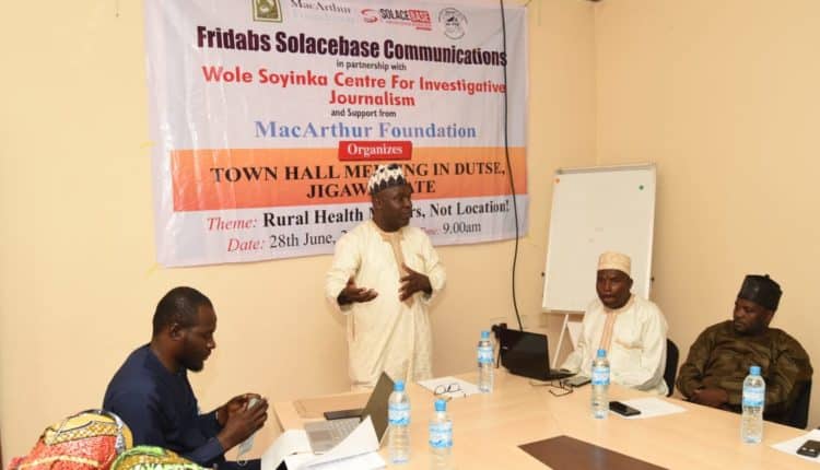 Solacebase organizes Town Hall Meeting for Health stakeholders in Jigawa