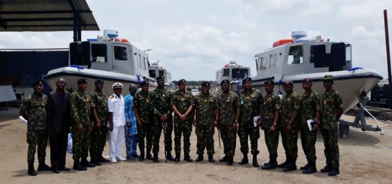 Nigeria produces second batch of locally made ballistic gunboats