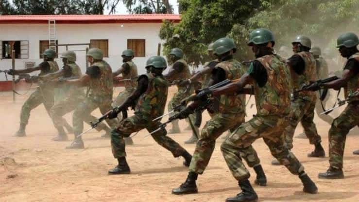 Army holds tactical training for troops, others in Bayelsa
