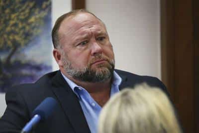 Alex Jones accused of committing perjury after Sandy Hook parents’ attorney finds his texts