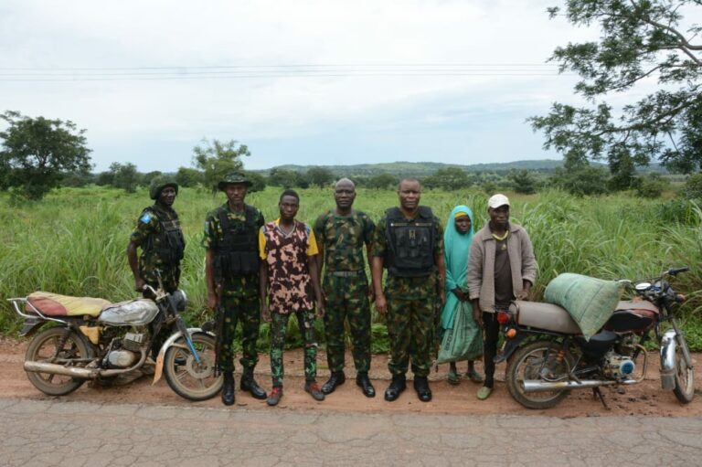 GOC 1 Division, clampdown on kidnappers den, rescues victims in Birnin Gwari