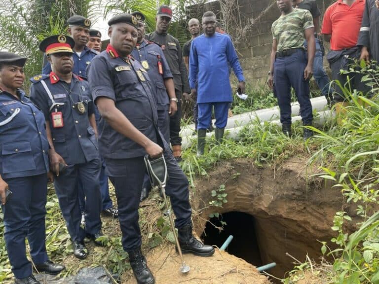 Pipeline vandalism: NSCDC arrests over 400 suspects