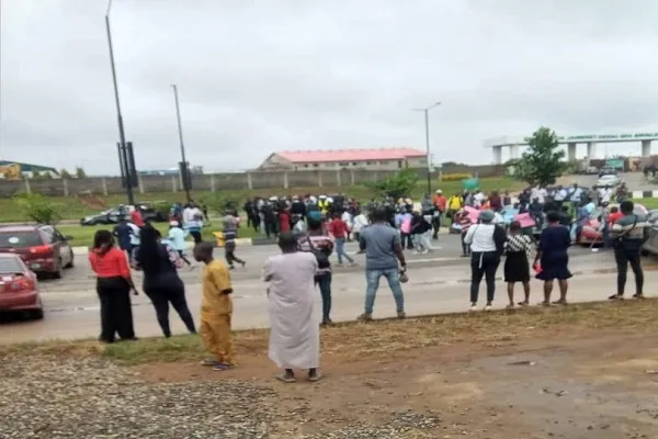 Lagos Airport Protest