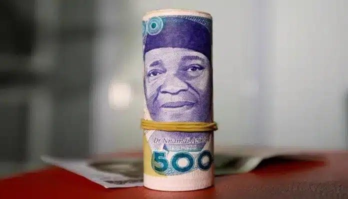 Naira weakens again, down by 0.29%