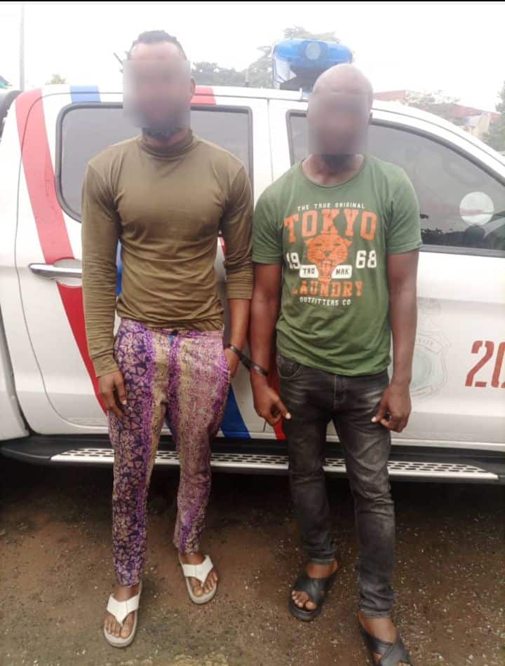 Police arrest 2 for allegedly raping woman in Lagos